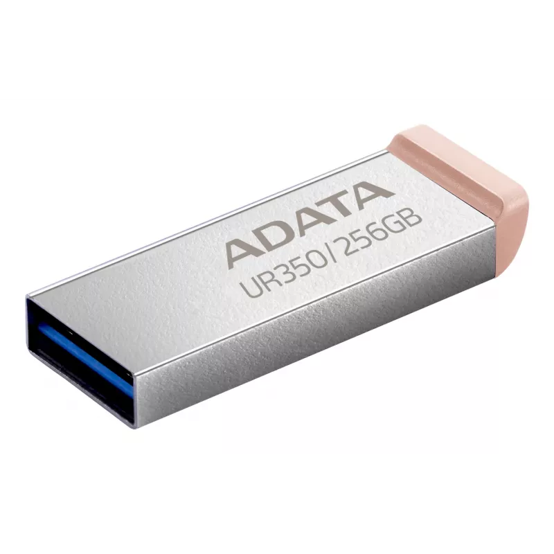 Pamięć USB ADATA UR350 256 GB USB Typ-A 3.2 Gen 1 (3.1 Gen 1) Brązowy, stal nierdzewna