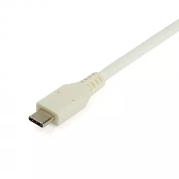 StarTech.com Adapter USB-C na Gigabit Ethernet z portem USB-A — Biały, 1 Gb/s, NIC USB 3.0/USB 3.1 Type-C, Adapter sieciowy 1GbE USB-C RJ45/LAN, kompatybilny z TB3, Windows, MacBook Pro, Chromebook