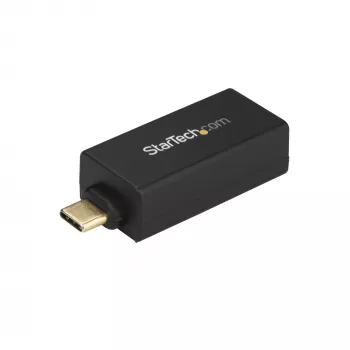 StarTech.com Adapter USB C do Gigabit Ethernet - 1Gbps NIC USB 3.0/USB 3.1 Typ C Adapter sieciowy - 1GbE USB-C do RJ45/LAN Port Thunderbolt 3 Kompatybilny Windows MacBook Pro Chromebook