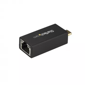 StarTech.com Adapter USB C do Gigabit Ethernet - 1Gbps NIC USB 3.0/USB 3.1 Typ C Adapter sieciowy - 1GbE USB-C do RJ45/LAN Port Thunderbolt 3 Kompatybilny Windows MacBook Pro Chromebook