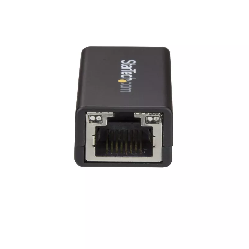 StarTech.com Adapter USB C do Gigabit Ethernet - 1Gbps NIC USB 3.0/USB 3.1 Typ C Adapter sieciowy - 1GbE USB-C do RJ45/LAN Port Thunderbolt 3 Kompatybilny Windows MacBook Pro Chromebook