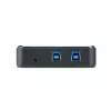 ATEN 2-portowy przełącznik współdzielenia USB na USB-C, 5000 Gbit/s, Czarny, Plastik, 0 - 40 °C, -20 - 60 °C, 0 - 80%