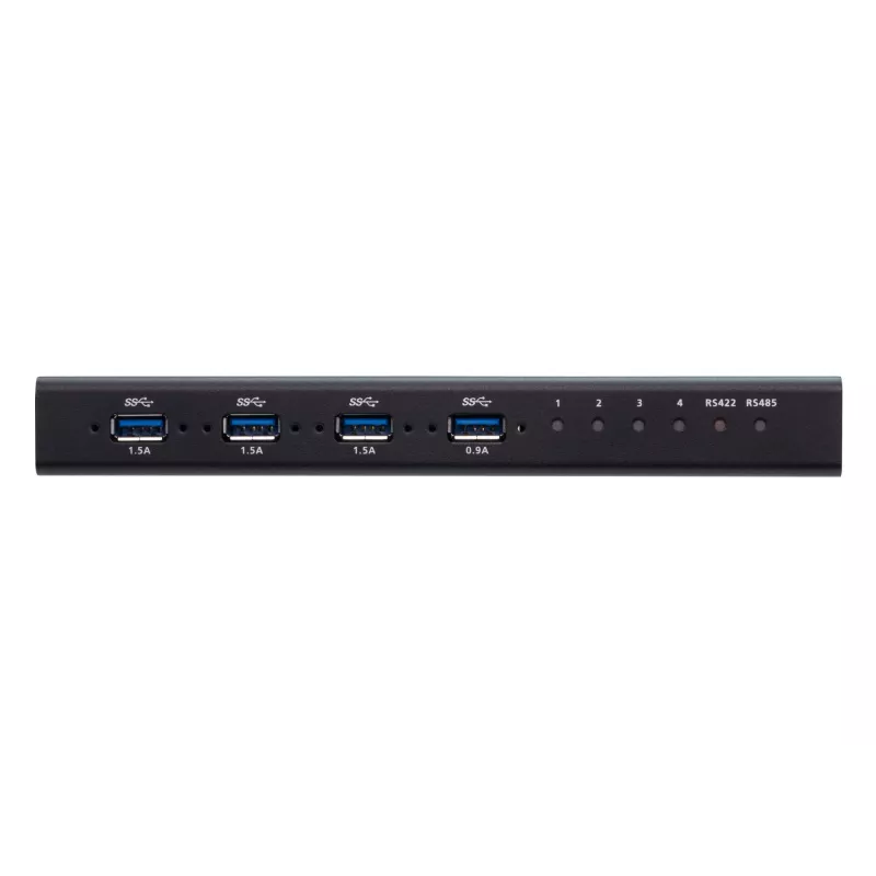 ATEN 4-Port USB 3.1 Gen1 Industrial Switch, 5 Gbit/s, Czarny, Metal, 0 - 50 °C, -20 - 60 °C, 0 - 80%