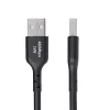 StarTech.com 4m (13ft) USB-A do USB-C Kabel ładujący, Ładowanie i synchronizacja, 3A, USB 2.0, Powłoka TPE - Czarny kabel ładujący USB