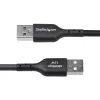 StarTech.com 4m (13ft) USB-A do USB-C Kabel ładujący, Ładowanie i synchronizacja, 3A, USB 2.0, Powłoka TPE - Czarny kabel ładujący USB