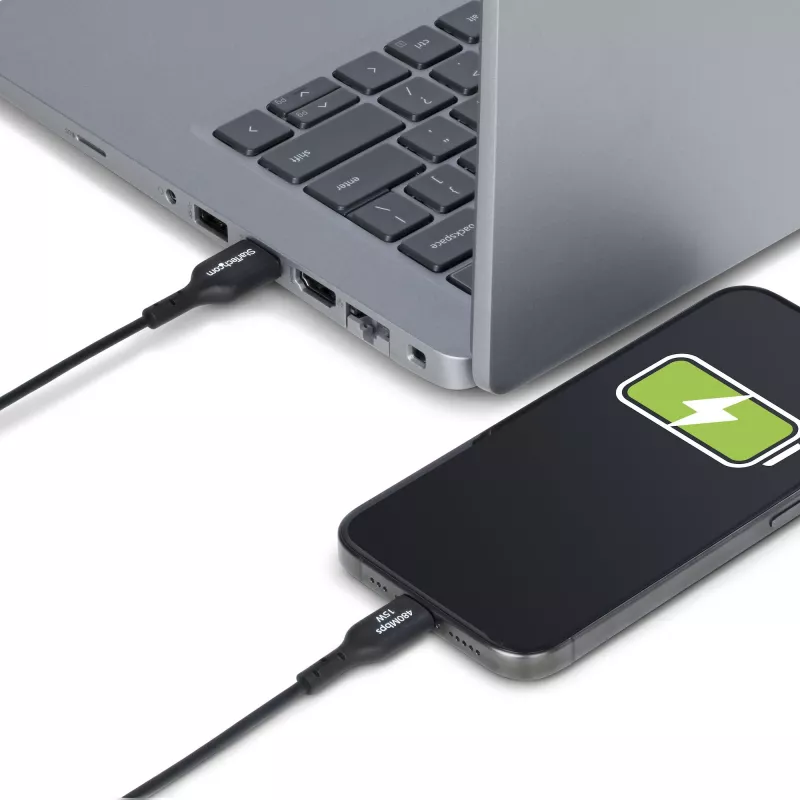 StarTech.com 4m (13ft) USB-A do USB-C Kabel ładujący, Ładowanie i synchronizacja, 3A, USB 2.0, Powłoka TPE - Czarny kabel ładujący USB