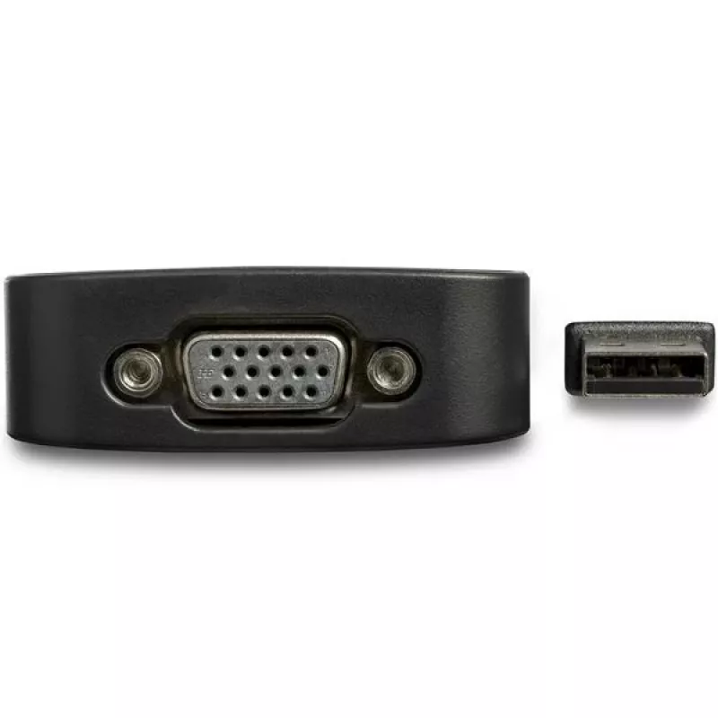 Adapter StarTech.com USB 2.0 do VGA, konwerter monitora USB na VGA dla Windows, 1080p (bez wsparcia dla macOS/ChromeOS/Linux) - TAA