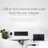 Adapter StarTech.com USB 2.0 do VGA, konwerter monitora USB na VGA dla Windows, 1080p (bez wsparcia dla macOS/ChromeOS/Linux) - TAA