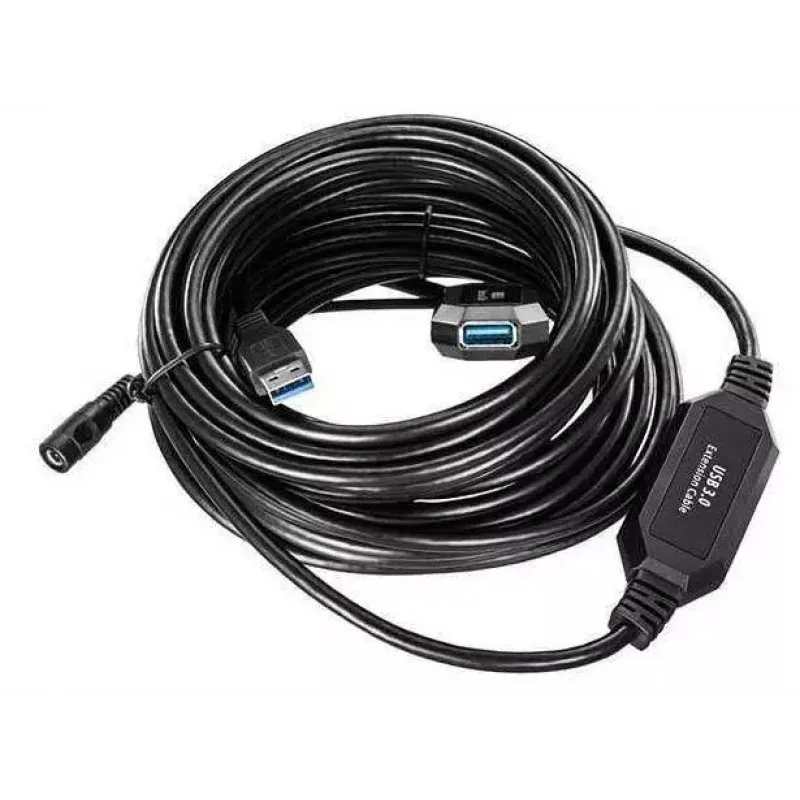 Kabel USB Microconnect USB3.0AAF10A USB 3.2 Gen 1 (3.1 Gen 1) 10 m USB A Czarny