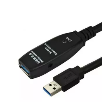 Kabel USB Microconnect USB3.0AAF10A USB 3.2 Gen 1 (3.1 Gen 1) 10 m USB A Czarny