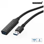 Microconnect USB3.0AAF15A Kabel USB USB 3.2 Gen 1 (3.1 Gen 1) 15 m USB A Czarny