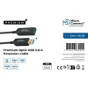 Microconnect USB3.0AAF20AOP kabel USB USB 3.2 Gen 1 (3.1 Gen 1) 20 m USB A Czarny