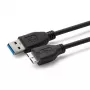 Kabel USB Microconnect USB3.0AB1MICRO USB 3.2 Gen 1 (3.1 Gen 1) 1 m USB A Micro-USB B Czarny