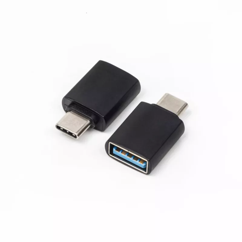 Microconnect USB3.1CAAF adapter złącza kabla USB C USB A Czarny