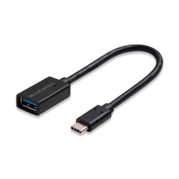 Kabel USB Microconnect USB3.1CAF02 USB 3.2 Gen 1 (3.1 Gen 1) 0.2 m USB C USB A Czarny