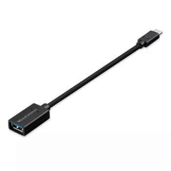 Kabel USB Microconnect USB3.1CAF02 USB 3.2 Gen 1 (3.1 Gen 1) 0.2 m USB C USB A Czarny