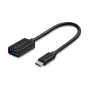 Microconnect USB3.1CAF02BH Kabel USB USB 3.2 Gen 1 (3.1 Gen 1) 0,2 m USB C USB A Czarny