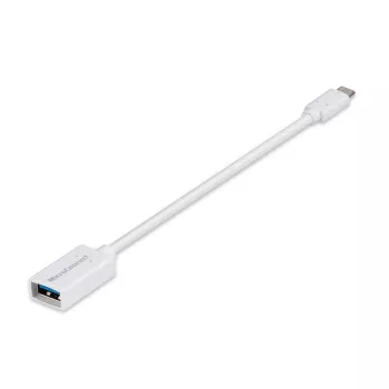 Kabel USB Microconnect USB3.1CAF02W USB 3.2 Gen 1 (3.1 Gen 1) 0.2 m USB C USB A Biały