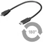 Microconnect USB3.1CAMB02 Kabel USB 2.0 0.2 m Micro-USB B na USB-C Czarny