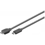 Microconnect USB3.1CAMIB3.06 Kabel USB USB 3.2 Gen 2 (3.1 Gen 2) 0,6 m USB-C Micro-USB B Czarny