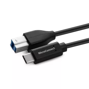 Microconnect USB3.1CB5 Kabel USB USB 3.2 Gen 1 (3.1 Gen 1) 5 m USB C USB B Czarny