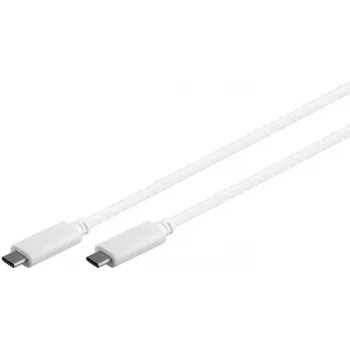 Microconnect USB3.1CC05W kabel USB 3.2 Gen 2 (3.1 Gen 2) 0.5 m USB C biały