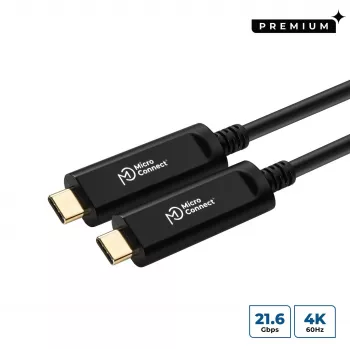 Kabel USB Microconnect USB3.1CC10OP USB 3.2 Gen 1 (3.1 Gen 1) 10 m USB-C Czarny