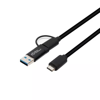 Kabel USB Microconnect USB3.1CCA1 USB 3.2 Gen 1 (3.1 Gen 1) 1 m USB-C czarny