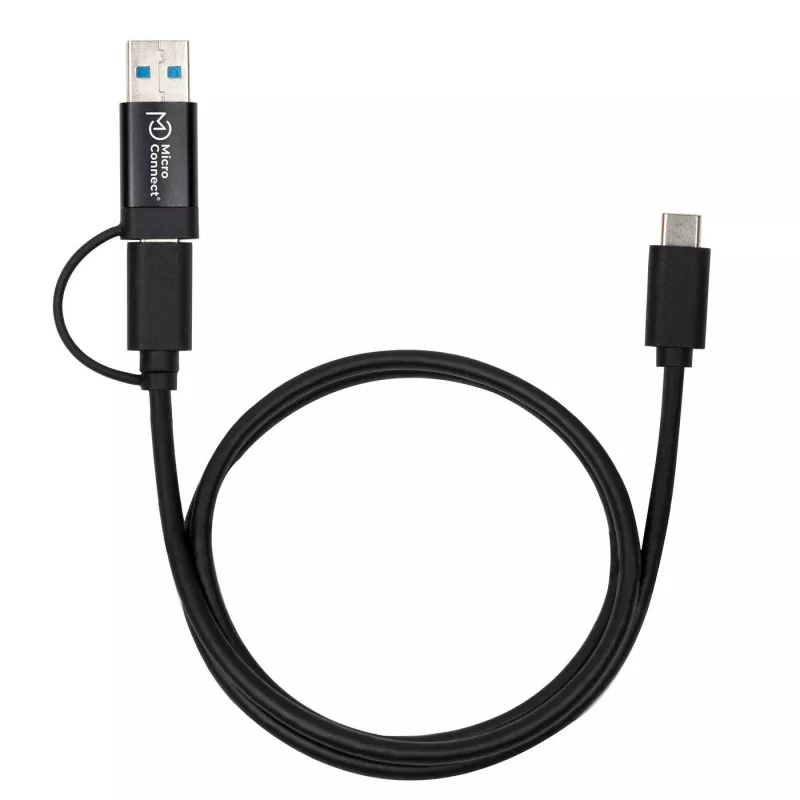 Kabel USB Microconnect USB3.1CCA1 USB 3.2 Gen 1 (3.1 Gen 1) 1 m USB-C czarny