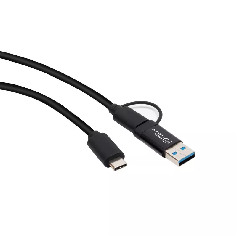 Kabel USB Microconnect USB3.1CCA1 USB 3.2 Gen 1 (3.1 Gen 1) 1 m USB-C czarny