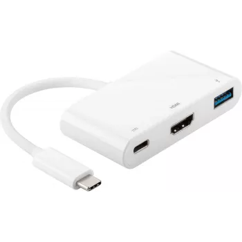 Microconnect USB3.1CCOM2 biała karta graficzna USB