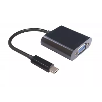 Adapter graficzny USB MicroConnect USB3.1CVGA czarny