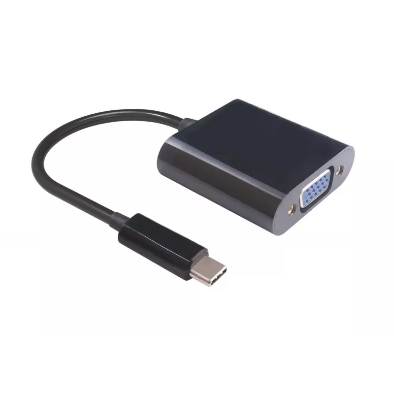 Adapter graficzny USB MicroConnect USB3.1CVGA czarny