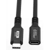Microconnect USB3.2CC1.5EX Kabel USB USB4 Gen 2x2 1,5 m USB C Czarny