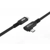 Kabel USB Microconnect USB3.2CC2-A 2m USB C Czarny USB 3.2 Gen 2x2 20 Gbit/s