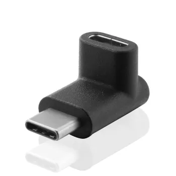 Przejściówka Microconnect USB3.2CCMF USB-C, czarna