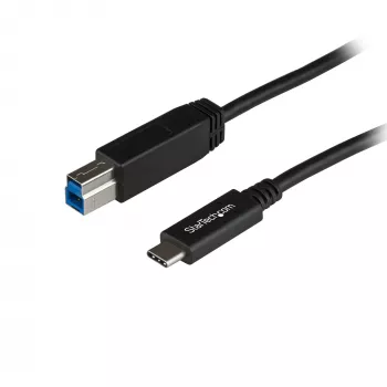 StarTech.com 3.3ft (1m) kabel USB-B na USB-C, USB 10Gbps, kabel danych, USB 3.2 Gen 2, kabel do przesyłania danych USB-C