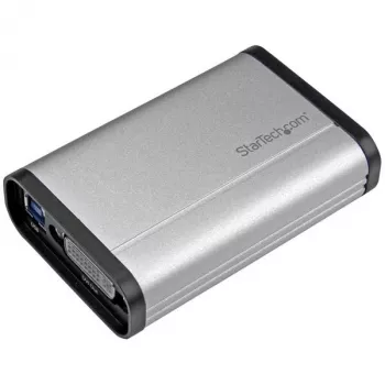 StarTech.com Urządzenie do przechwytywania USB 3.0 dla wysokowydajnego wideo DVI - 1080p 60fps - Aluminium - TAA