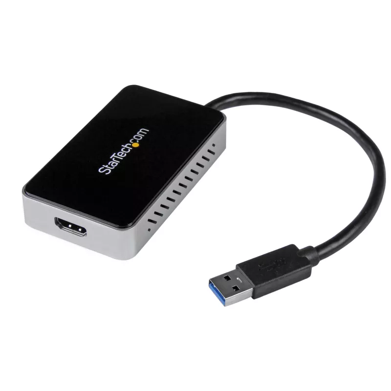 StarTech.com Adapter USB 3.0 na HDMI z 1x USB, konwerter monitora USB na HDMI dla Windows (brak wsparcia dla macOS/ChromeOS/Linux) - TAA