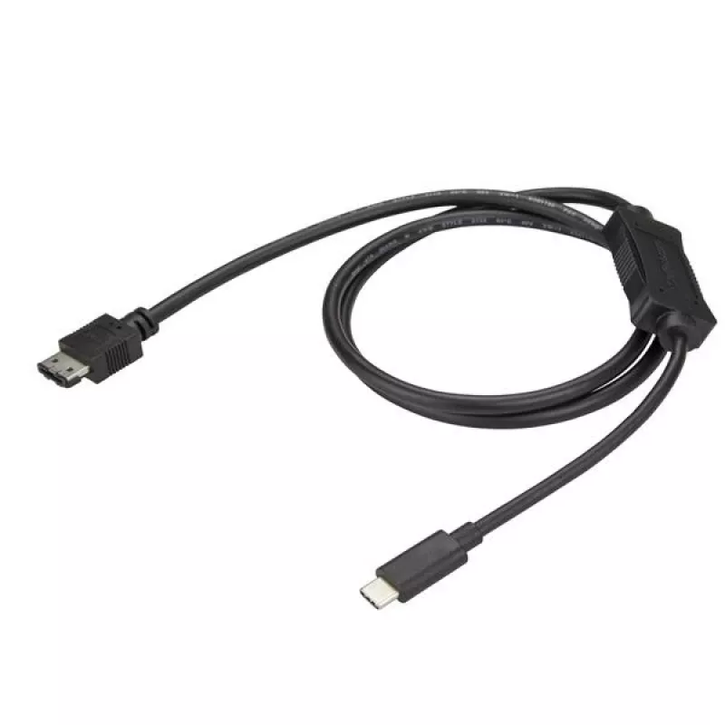 StarTech.com Kabel USB-C na eSATA – do zewnętrznych urządzeń pamięci masowej – USB 3.0 (5 Gb/s) – 3 stopy (1 m)