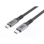 Kabel USB MicroConnect USB4CC2 2m USB4 Gen 3x2 40 Gbit/s Czarny
