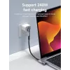 Microconnect USB4-CCFA-240W Kabel USB 0 m USB-C Czarny