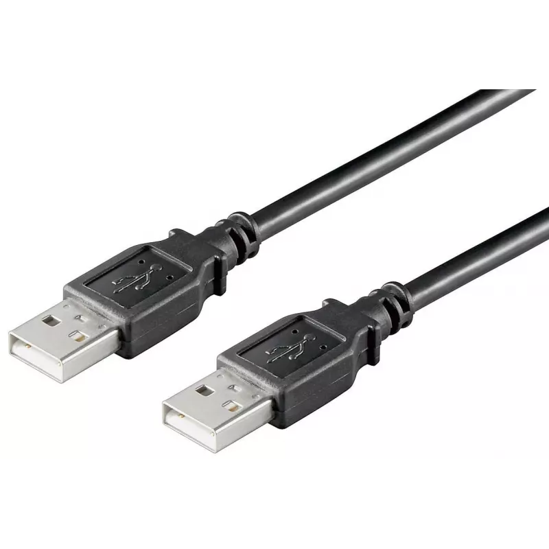 Microconnect USBAA05B kabel USB USB 2.0 0,5 m USB A czarny