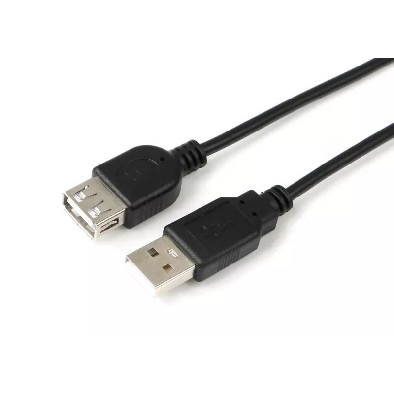 Microconnect USBAAF1B Kabel USB USB 2.0 1 m USB A Czarny