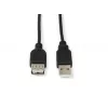 Microconnect USBAAF5B kabel USB USB 2.0 5 m USB A czarny