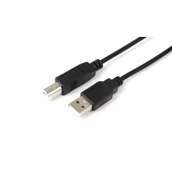 Kabel USB Microconnect USBAB1B USB 2.0 1 m USB A USB B Czarny