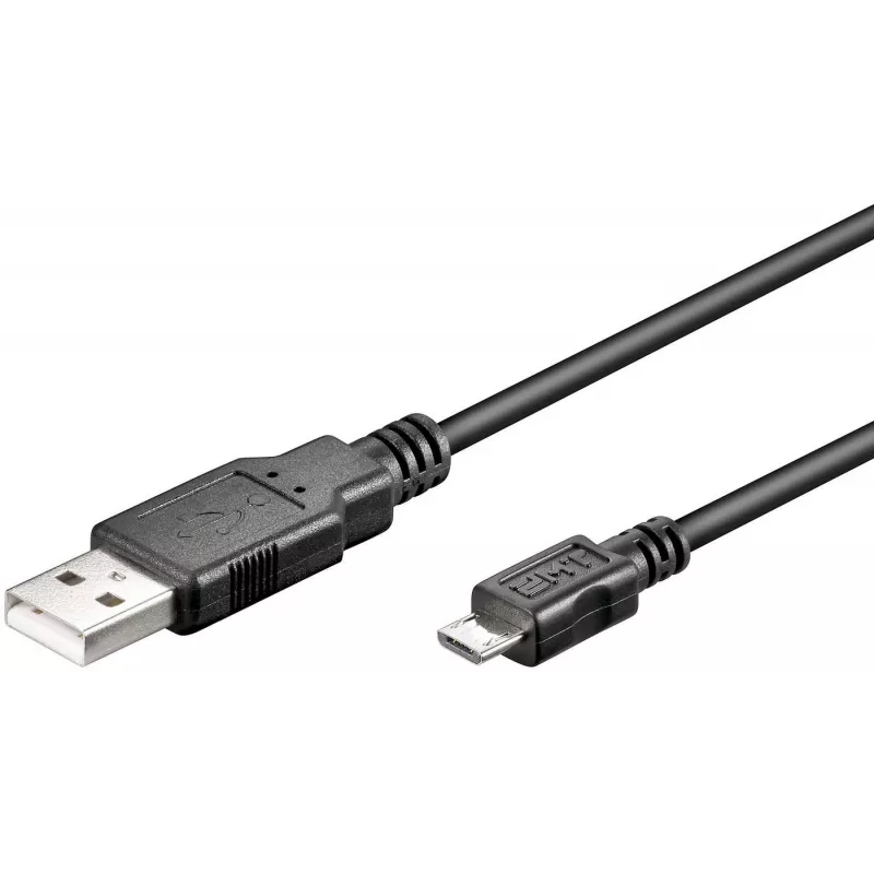 Microconnect USBABMICRO3 kabel USB 2.0 3 m USB A Micro-USB B Czarny