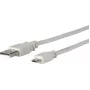 Microconnect USBABMICRO3G Kabel USB USB 2.0 3 m USB A Micro-USB B Szary