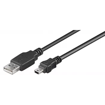 Kabel Microconnect USBAMB52 USB 2.0 1,8 m USB A Mini-USB B Czarny