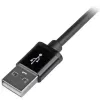 StarTech.com 2 m (6 ft.) USB to Lightning kabel - Long iPhone / iPad / iPod Charger kabel - Lightning to USB kabel - Apple MFi Certified - Czarny